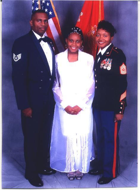 USMC_Ball_2001 Isaac, Jackie & Brittany_