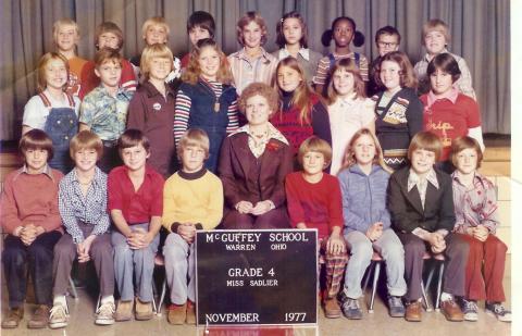 Ms. Sadlier's Class, November 1977