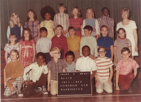 Mrs. Miller's 3rd Grade Class 1971-72
