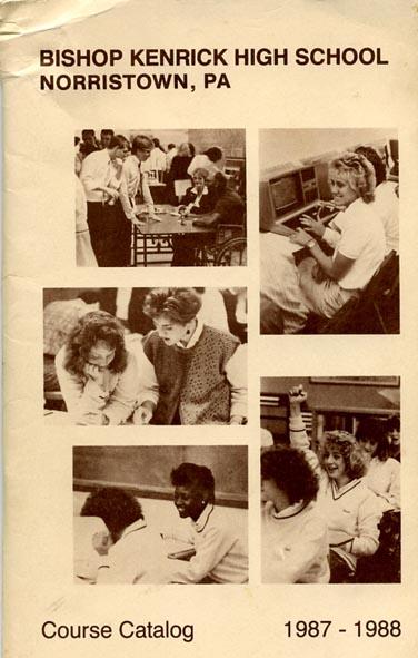1987 Course Catalog Cover