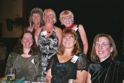 Suzanne Hennacy, Linda, Libby, Celeste, Lisa, Lorrie