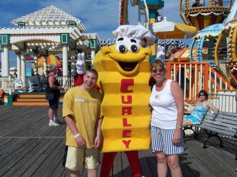 Jon & I  in Wildwood 2006