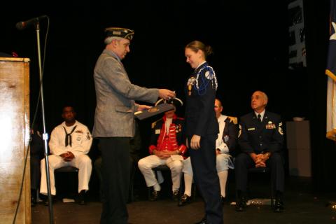 Amanda ROTC Award