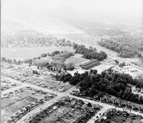 Campus in 1958