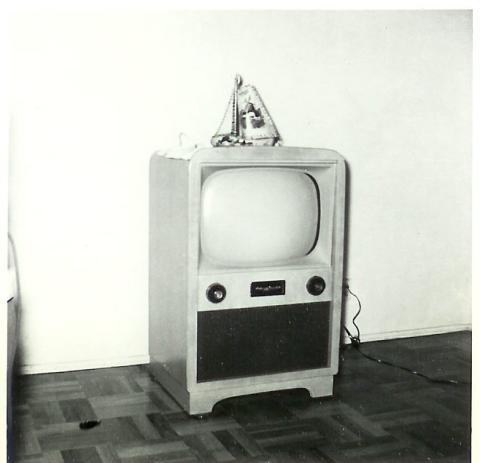 Our first T.V