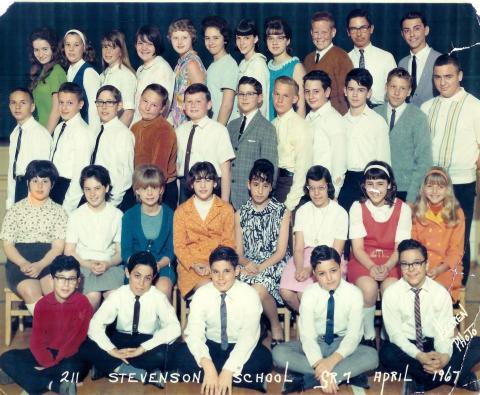 Stevenson 7th & 8th Grade 1967-68