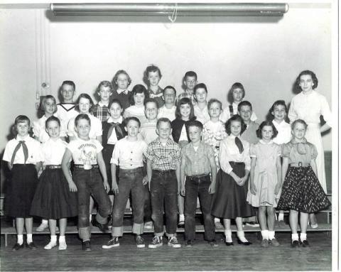 Mrs. Mosley's 5th Grade Class 1955