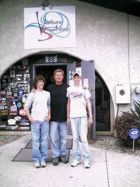 at Uncle Bill's Surf Shop