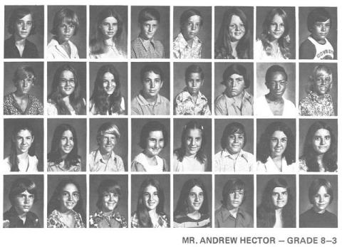 Mr Hector's Homeroom 1974
