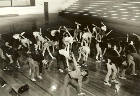 Exercising in the New Gym 3