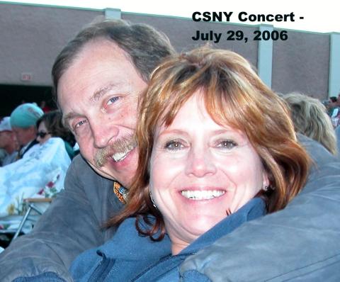 Dave & I at CSNY concert