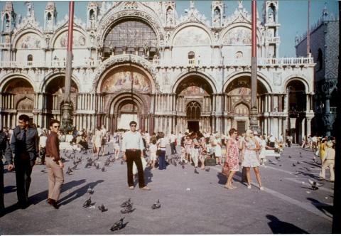 Joe St.Marks Plaza,Venice,Italy'72