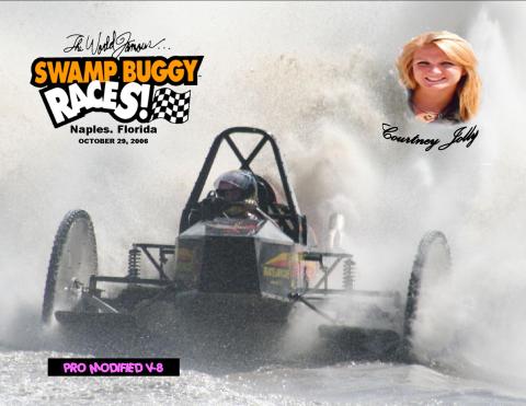 Grnddaughter Courtney races her Swamp Buggy Oct 2006