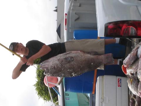 my son ron 12 yrs with his big catch