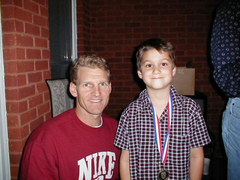 Connor and Braves Keith Lockhart