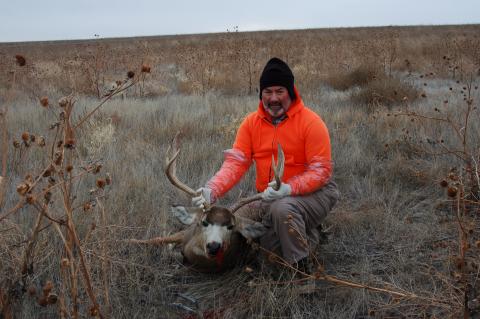 Jim with Buck