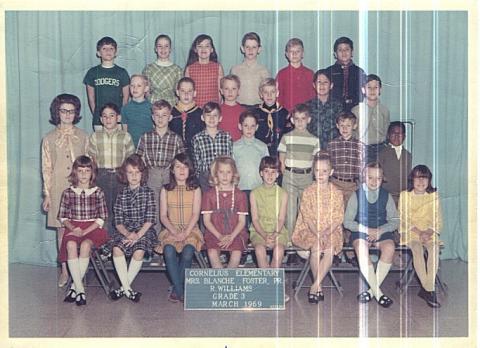 Cornelius Elementary 1969 3rd Grade Clas