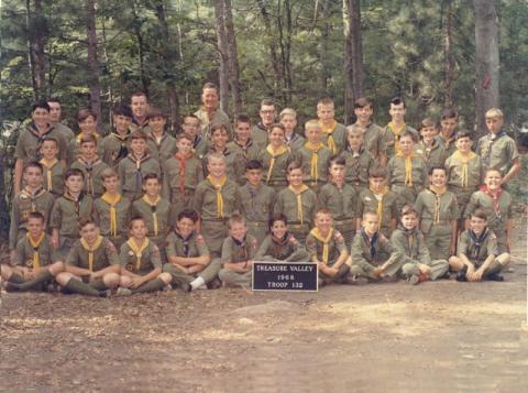 Upton Boy Scout Troop 132 - 1966