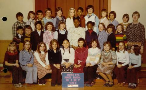1978-1979 Dr. Kinrade's Grade 5 class