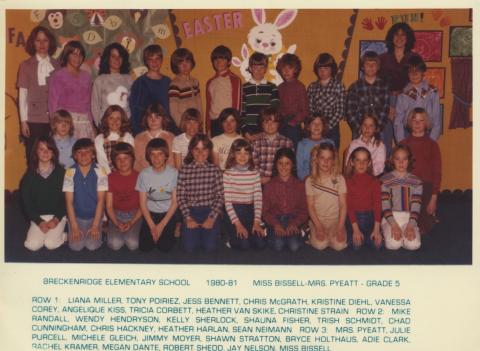 1980-81 5th Grade