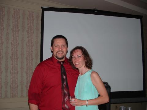 Kevin Dowling and wife