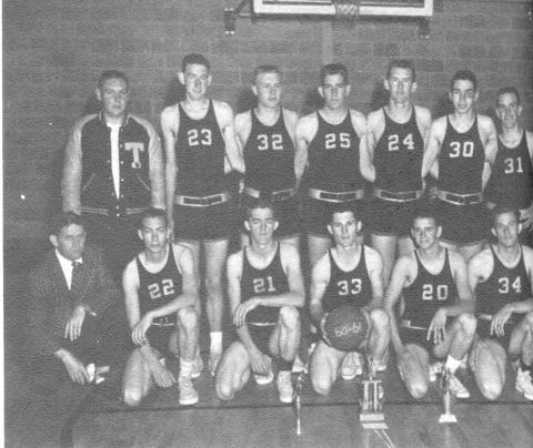 Tishomingo High School basketball 1962
