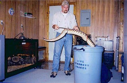 Chris Harper and Eastern Diamondback