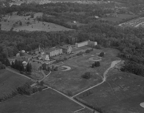 1967 aerial of St Charles College, Catonsville