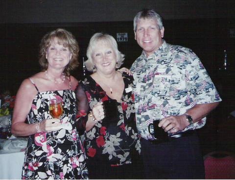 Carole Jacobi with Debbie & Henry