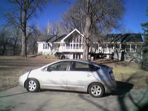 Prius and former digs