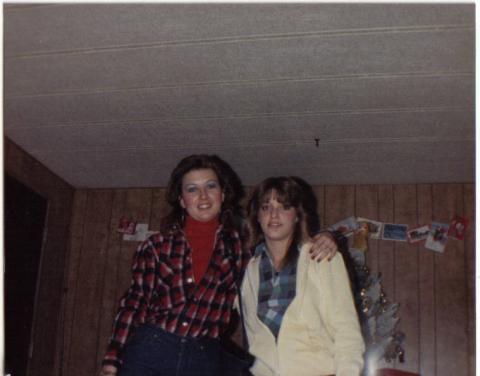 Lisa Vess & Me senior yr.1985-86