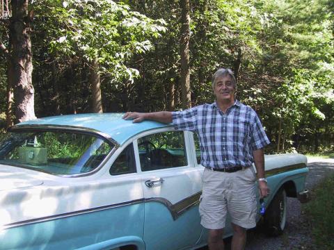 Marcel and 57 Ford