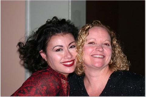 Anita (Chuck's Wife) and Paula