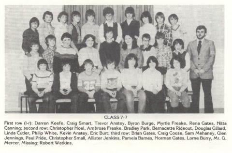 My first year at Coaker Class of '82