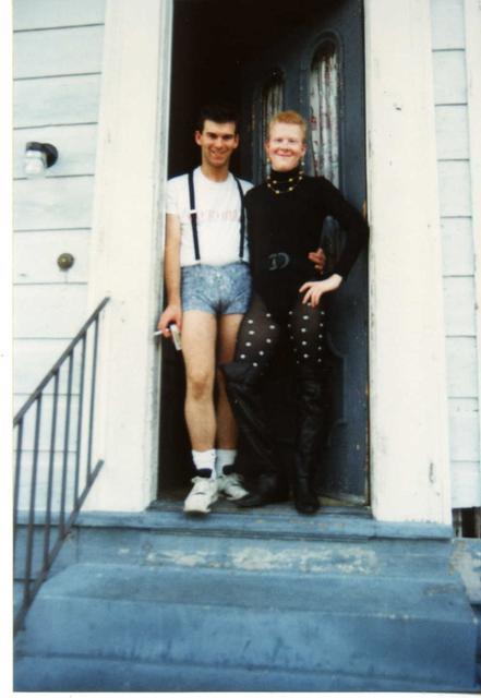 Jim and Dustin, New Orleans, circa 1992