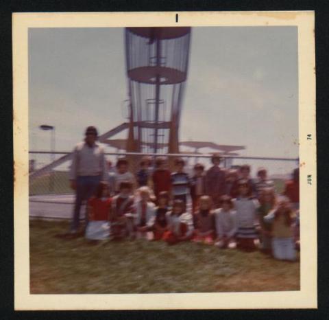 1974 Meadow School Gym Class at Baldwin Harbor Park