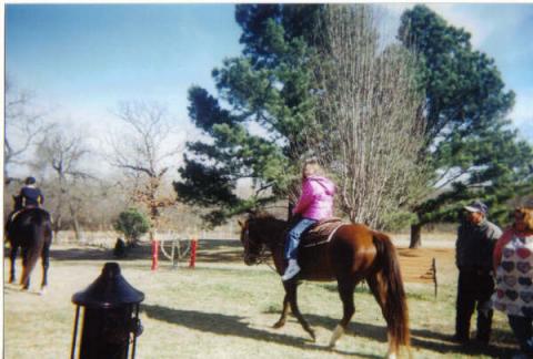 Meagan rides "Valentine" @ Ranch 03