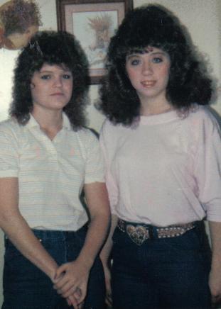 Me (left) 1986
