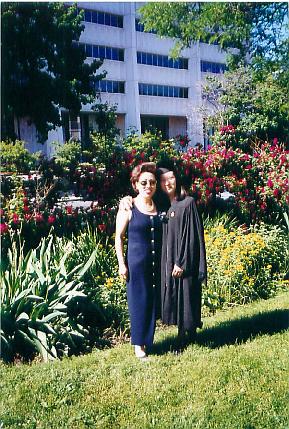 Dawn Harvrad Graduation with wife1998