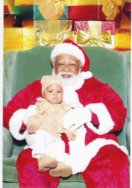 Grand Son  Santa pic