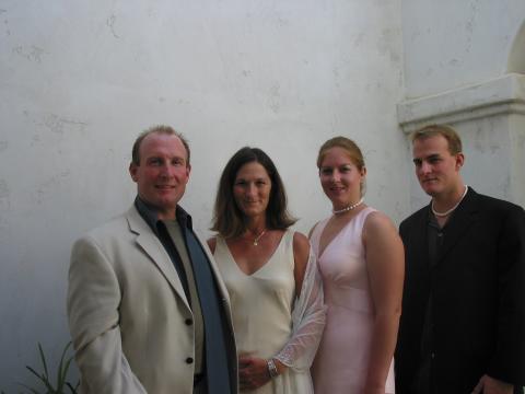 Glenn, Laurie, Hannah and Adam, July 4, 2005