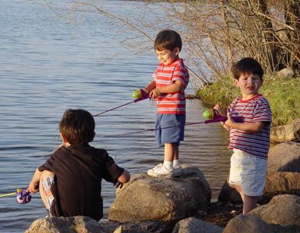 Boys Fishing 2005