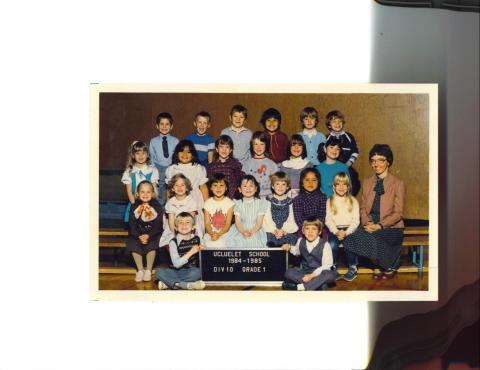 mrs,palmer's grade 1 1984-1985