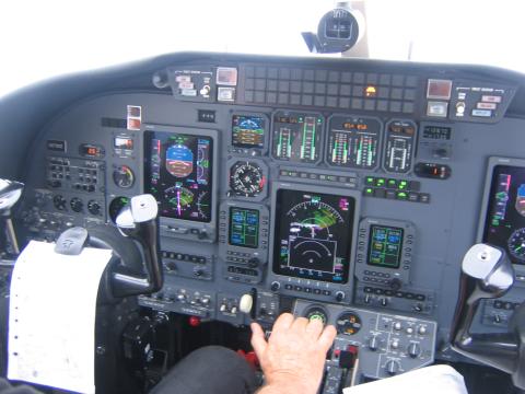 The Jet Cockpit in Flight