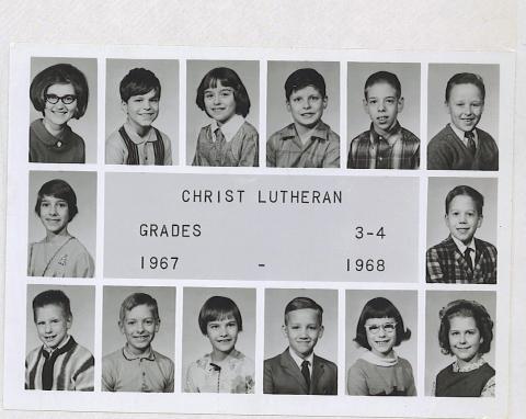 1967 Christ Lutheran School Oak Park Illinois