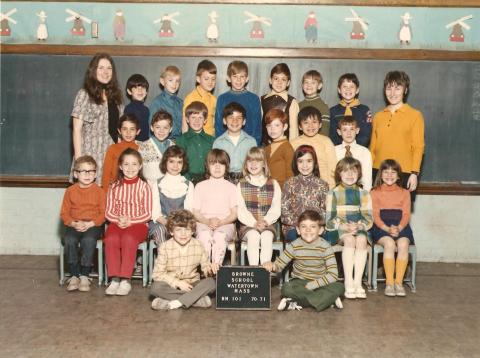 2nd Grade Miss Bell/Miss Gordon 1971