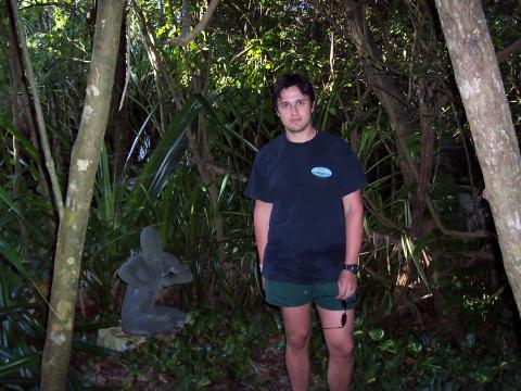 Cozumel Mexico, my husband Pasquale.