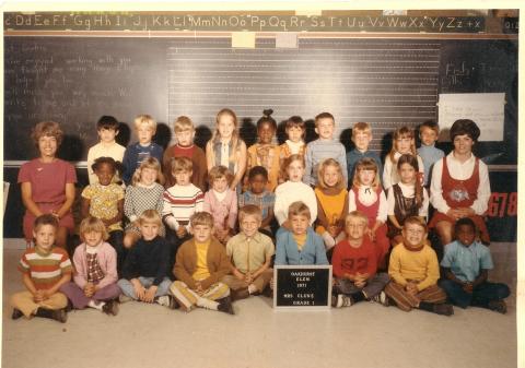 Mrs Clune 1971 First Grade Class