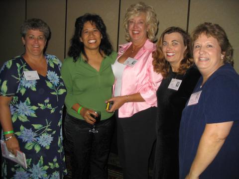 Cathy Krueger, Lynette Awaa, Kenna Palmer, Stacey Miller, Brooke VanGilder