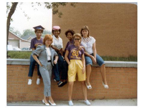 Lisa,Tracy,Valerie,Denean,Linda & Peggy